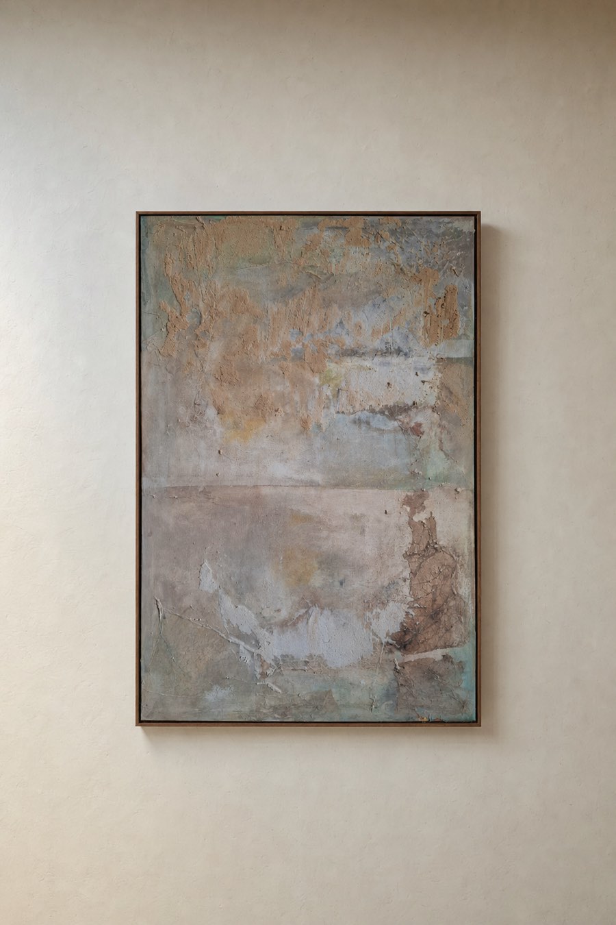 Pleister, Acryl op linnen, Els Schram