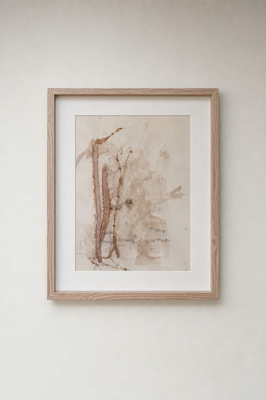 Zilverblad, Papier, bister en zijde, Els Schram