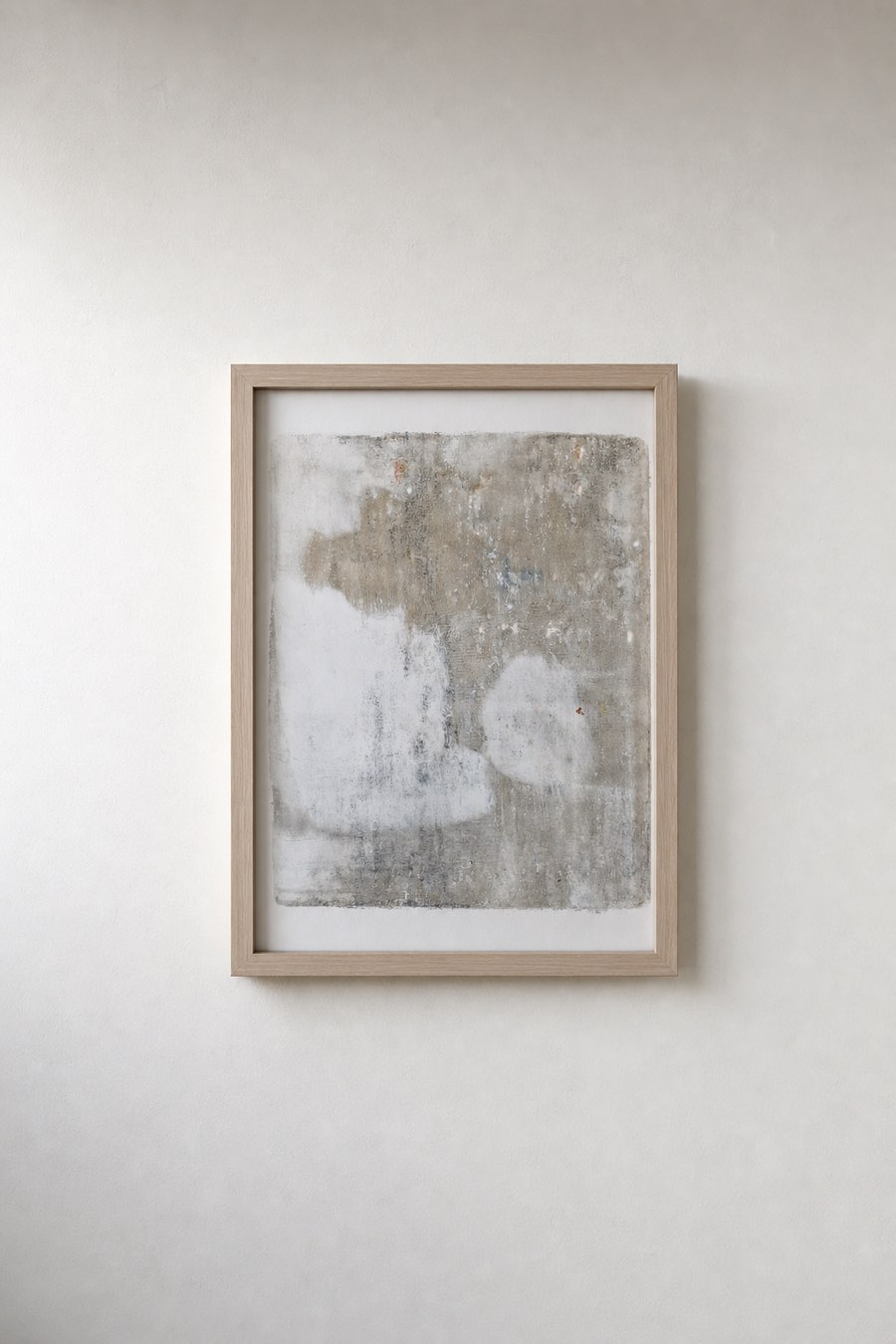 Nevel, Monoprint acrylverf, Els Schram